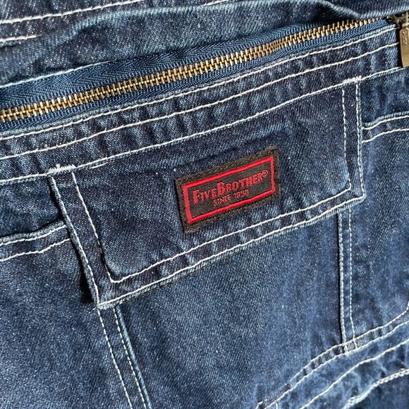 Five Brother Denim Overalls - Picture 2 of 14